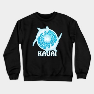 Kauai Scalloped Hammerhead Sharks Crewneck Sweatshirt